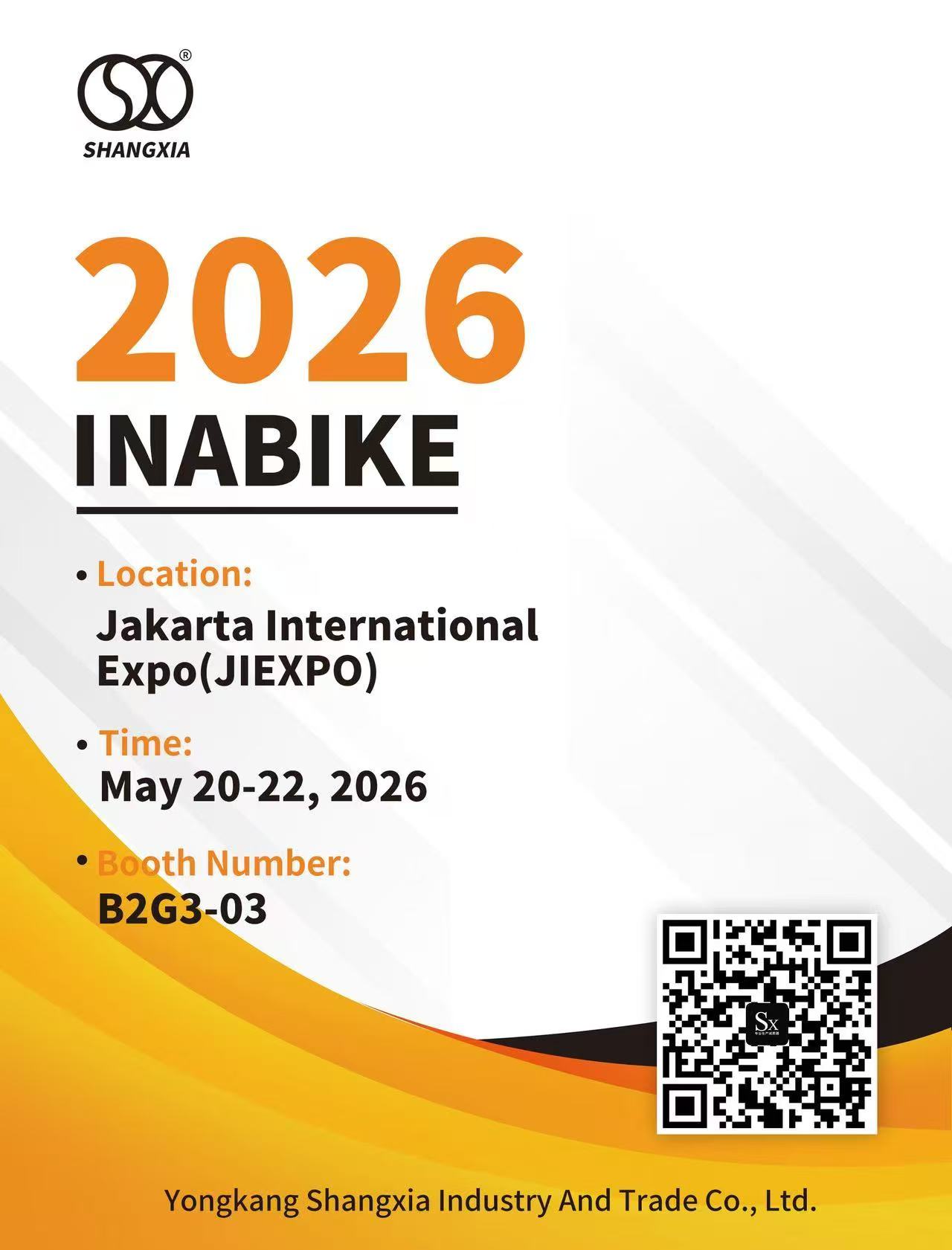 Triển lãm Inabike 2026, Bộ giảm xóc xe máy SXJZ sắp ra mắt!